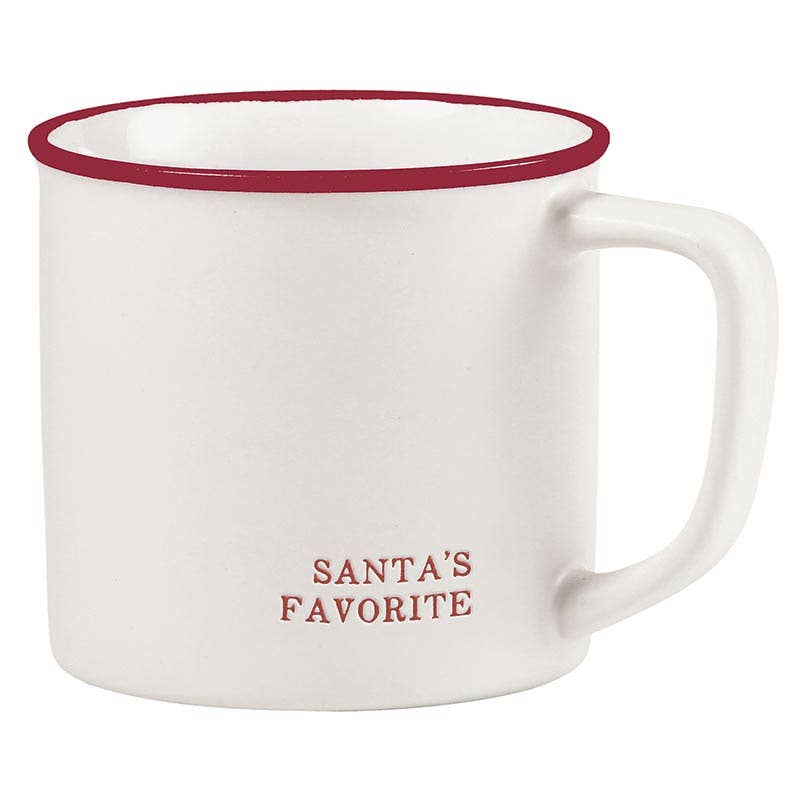 SANTA BARBARA DESIGN STUDIO Santa's Pick Ceramic Coffee Mug - Dishwasher Safe