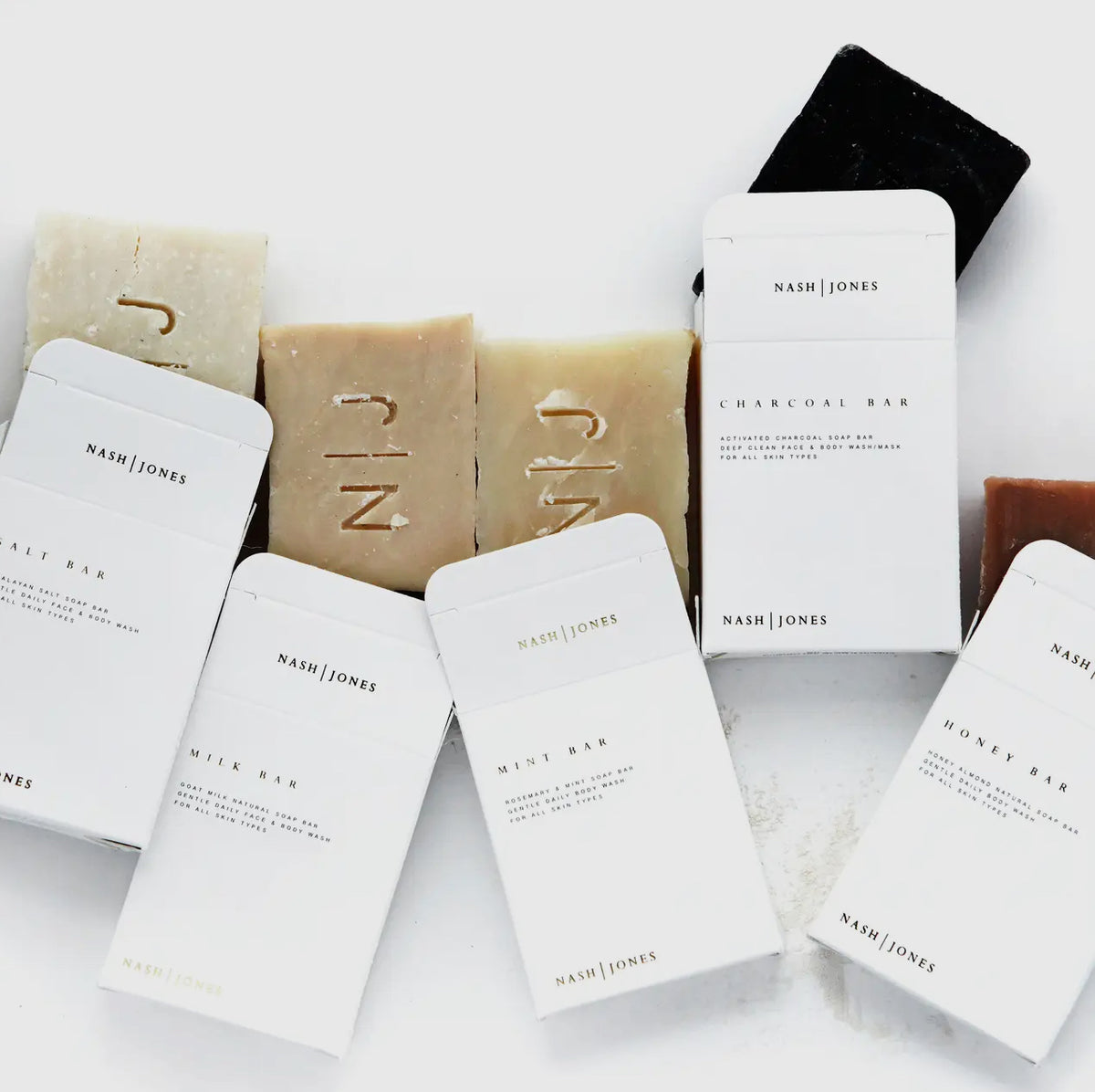 Nash & Jones Rosemary Mint Cleansing Bar-Wellness-The Life ™ Boutique | Westfield, NJ-The Life ™ Boutique | Westfield, NJ